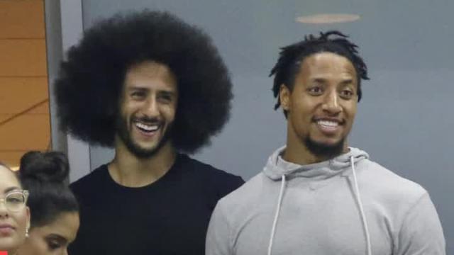 Kaepernick gets standing ovation at U.S. Open