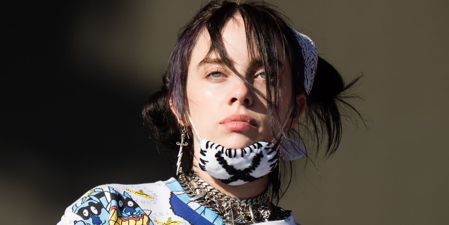 Billie Eilish Wore a Surgical Mask to Her Last Concert and It's So Billie