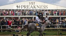 Seize The Grey wins Preakness Stakes as Derby winner Mystik Dan comes in second