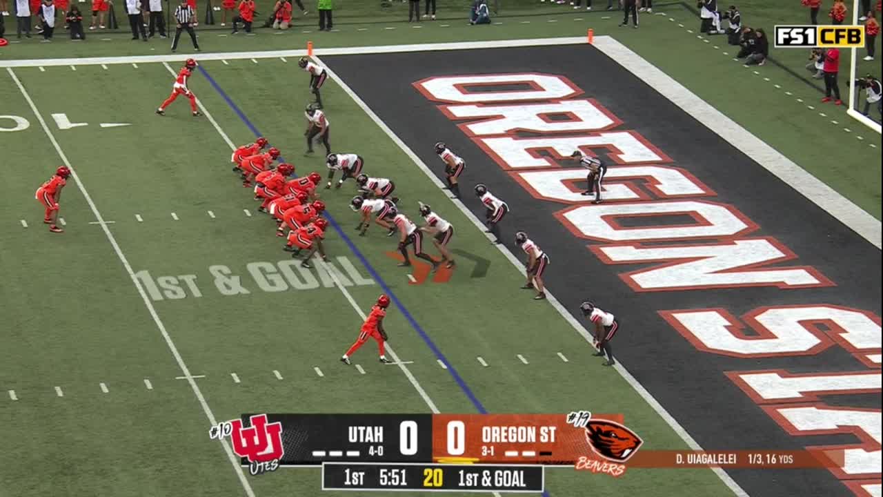 10 Utah Football Falls 21-7 At #19 Oregon State - University of