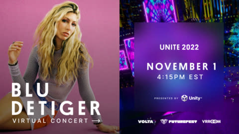 Unity présente le premier concert virtuel multi-destinations au monde avec TikTok Bass Sensation Blu DeTiger