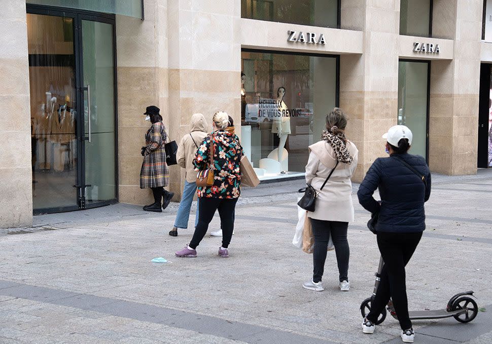 zara rue de rivoli