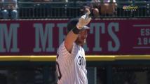 WATCH: Robbie Grossman hits RBI double