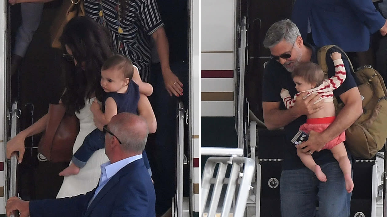 First Look At George And Amal Clooney S Adorable Twins