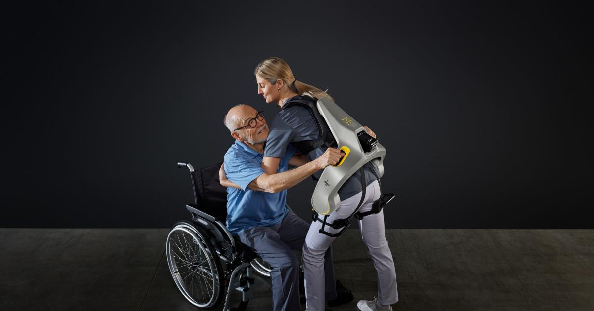 German Bionic’s newest exoskeleton helps healthcare staff carry aged sufferers