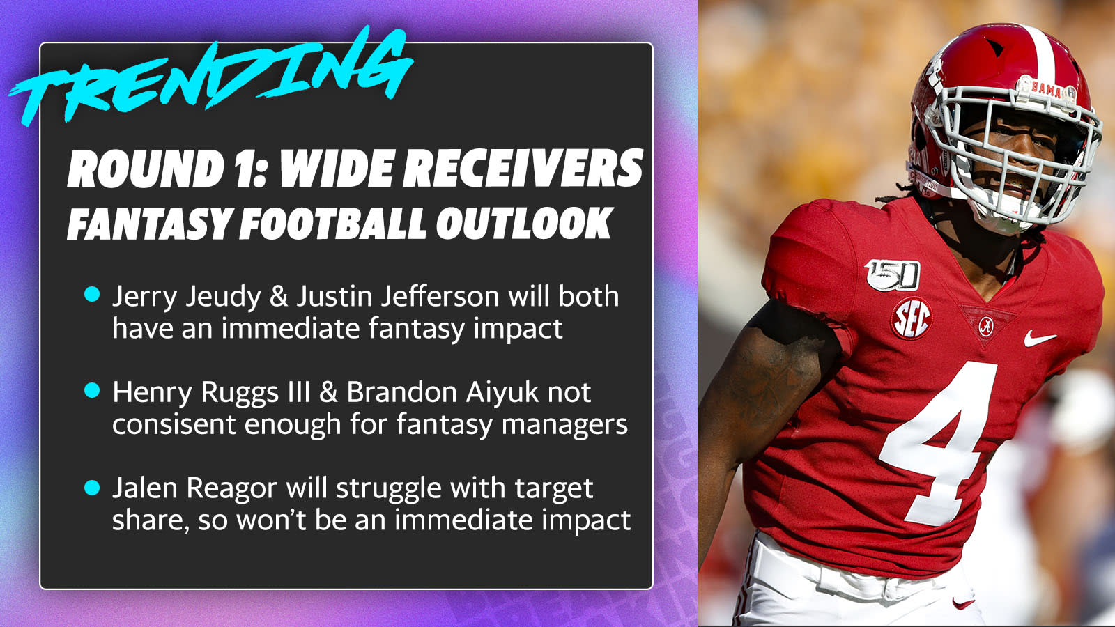 Round 1: wide receivers fantasy football outlook