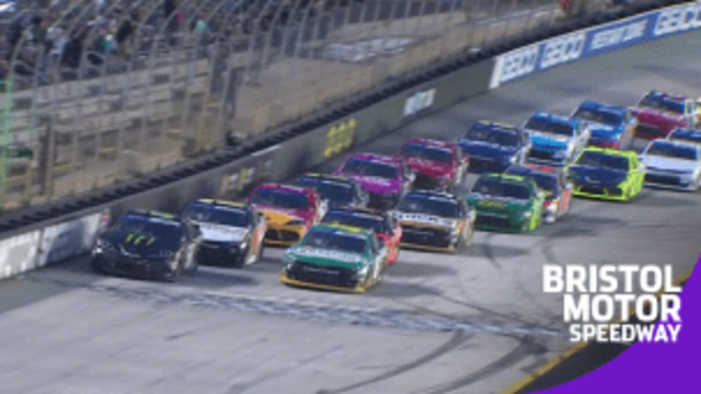 Gibbs leads as Xfinity Series goes green at Bristol