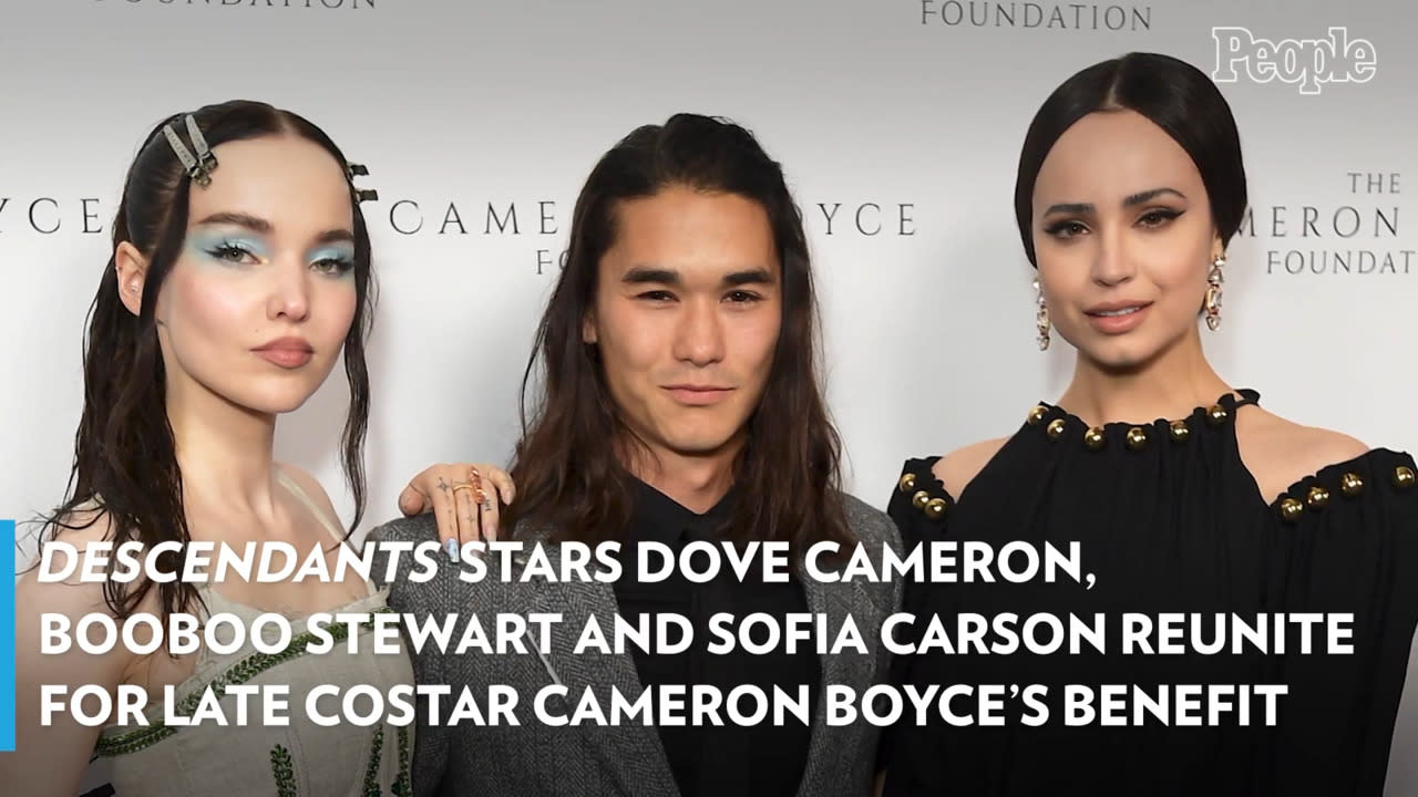Sofia Carson posts tribute to Descendants 3 costar Cameron Boyce