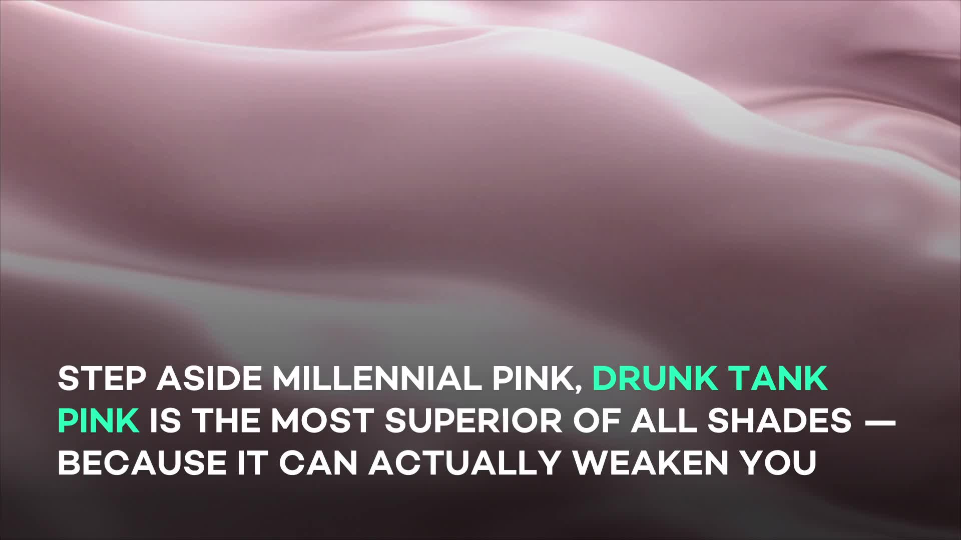 Why Drunk Tank Pink is a poor paint color choice for your baby's