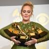 Ai Grammy Awards il trionfo di Adele