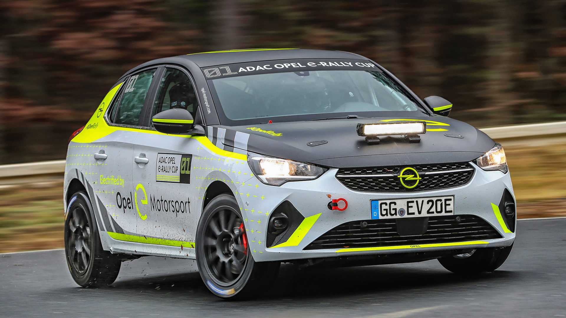 Opel Begins Testing Of Its Corsa E Rally Electric Rally Car