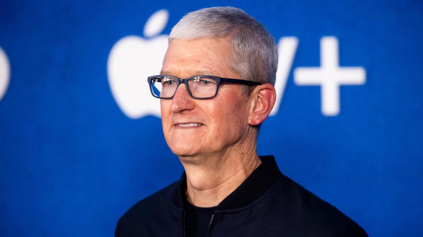 WEST HOLLYWOOD, CALIFORNIA - JULY 15: Apple CEO Tim Cook attends Apple's "Ted Lasso" season two premiere at Pacific Design Center on July 15, 2021 in West Hollywood, California. (Photo by Emma McIntyre/WireImage)