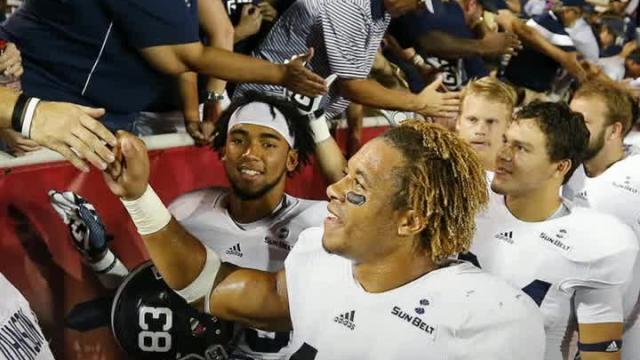 Georgia Southern honored Edwin Jackson with a posthumous degree on Saturday