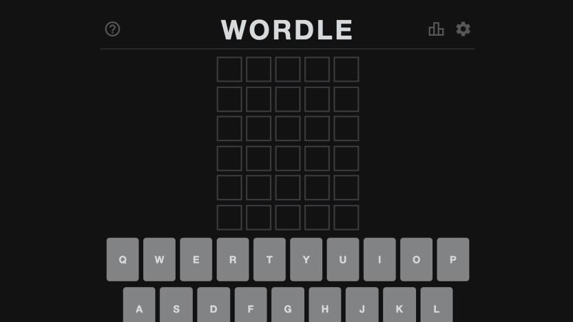 A screenshot from the word game 'Wordle'.