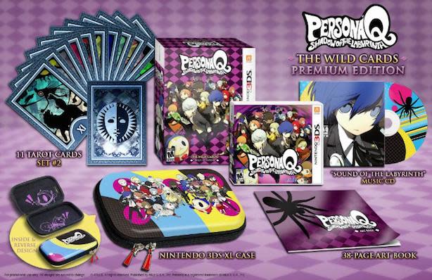 Persona Q S Wild Cards Edition Packs In A 3ds Xl Hard Case Engadget