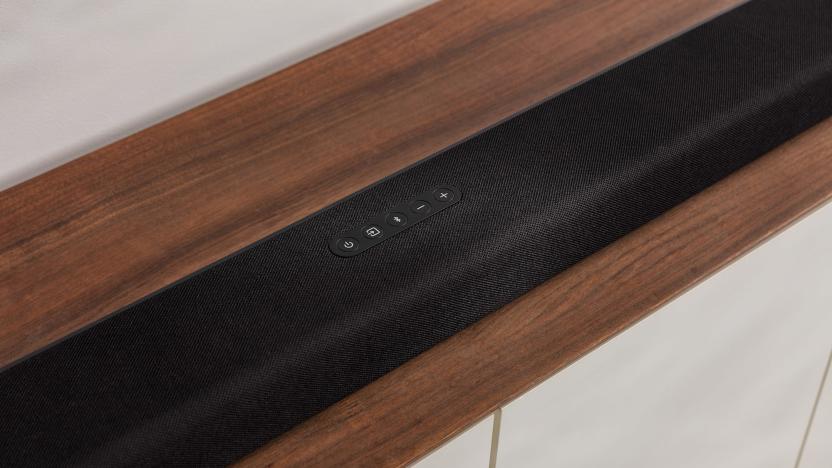 Polk Audio Signa S4 soundbar from above.