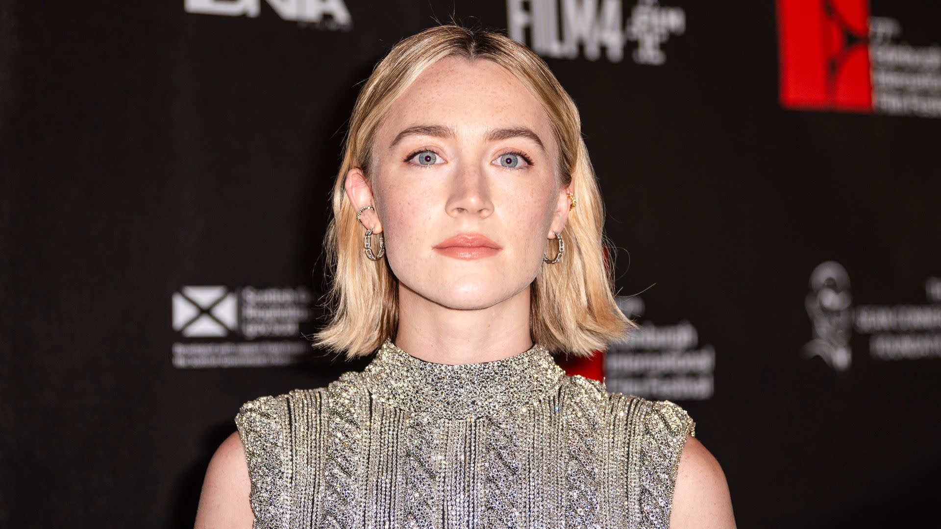 Saoirse Ronan oozes It-girl glamour in dazzling Louis Vuitton mini dress