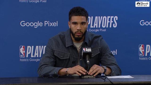 Jayson Tatum: Attention to detail on defense was better in Game 3