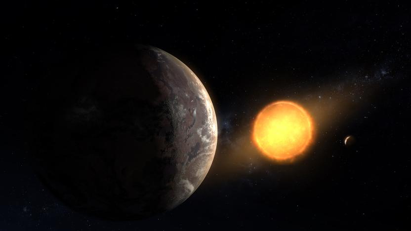 Artist's rendition of Kepler-1649c