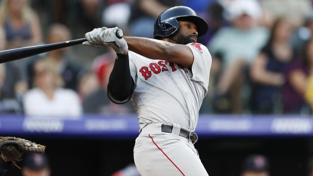 Yahoo Sports Launch Pad - Jackie Bradley Jr sends one to the moon