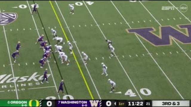 Rome Odunze stars with 128 yards, 2 TD in Washington’s top-10 win vs. Oregon