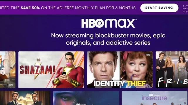hbo max 6 month subscription