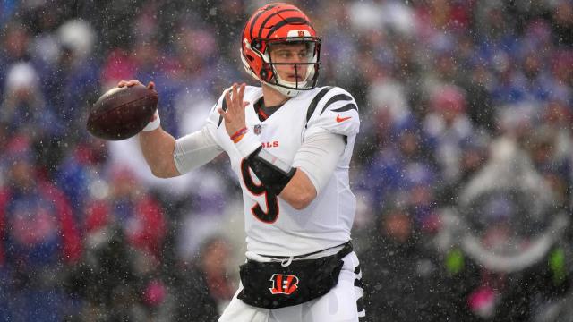 Joe Burrow switches to the new quarterback-specific helmet from Vicis