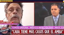 Intratables. El enojo de Fabián Doman con un médico, al que sacó del aire: "La prepotencia nos sobra"