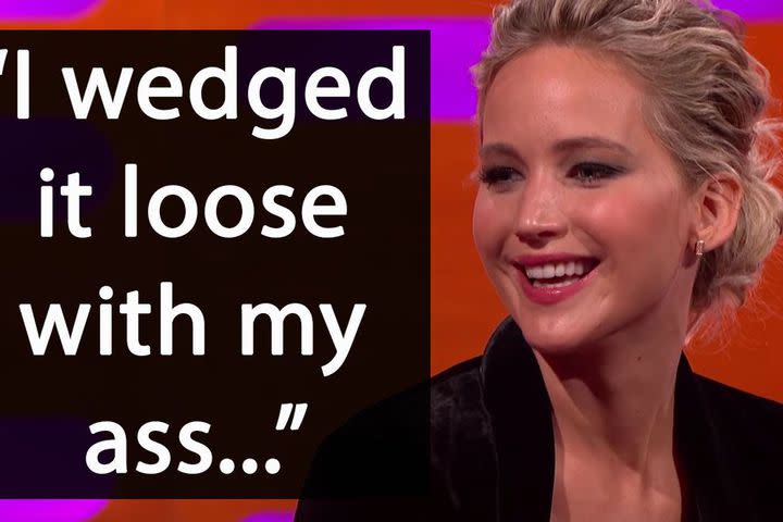 Jennifer Lawrence Reveals How Her Butt Almost Killed A Man