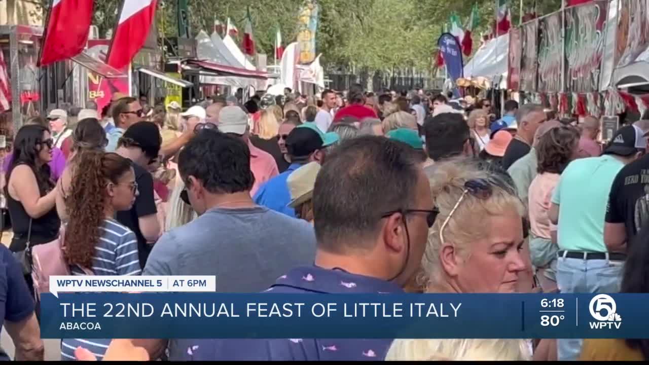 Feast of Little Italy draws big crowds in Abacoa