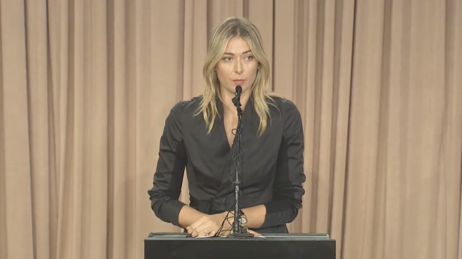 Maria Sharapova Sex Xxx Video - Maria Sharapova revealed she failed a drug test at the Australian Open