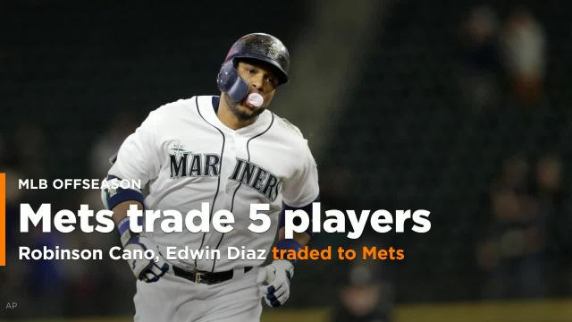 Seattle Mariners agreed to trade Edwin Diaz, Robinson Cano to New York Mets  - ESPN