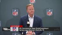 NFL Commissioner Roger Goodell's news conference at 2024 Spring League Meeting