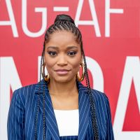 Keke Palmer says her newborn son gave her 'boobs' and 'a booty