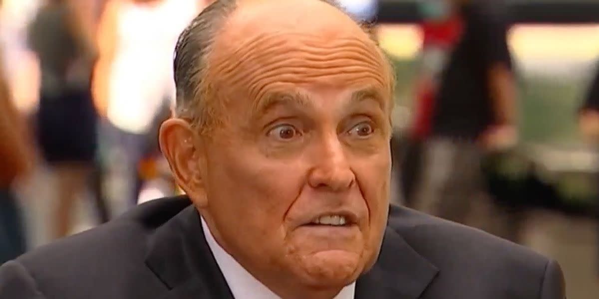 Rudy Giuliani Denies Drinking Problem In The Weirdest Possible Way