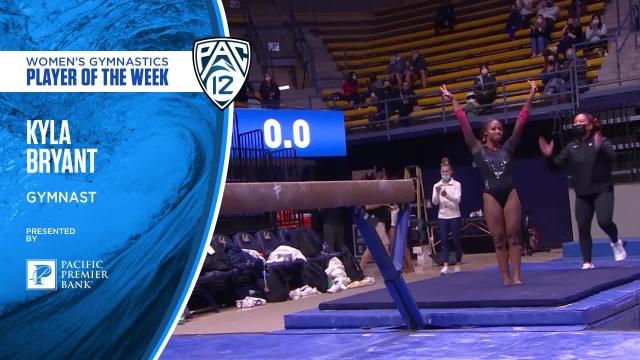 No. 13 Stanford's Kyla Bryant named Pac-12 Gymnast of the Week