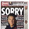 Van Gaal vs tabloid, il Sun si scusa per scherzo: &quot;Sorry se non vinci e se annoi a morte&quot;