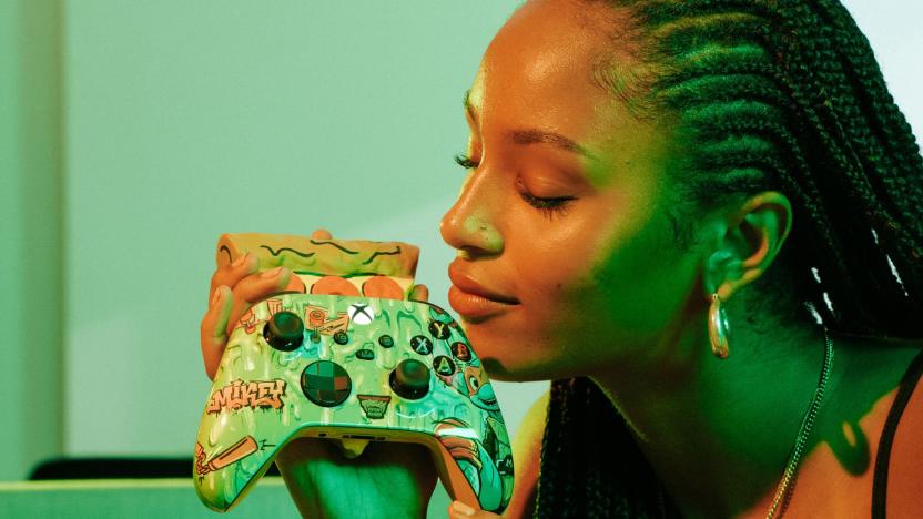 Pizza-scented 'TMNT: Mutant Mayhem' Xbox controller