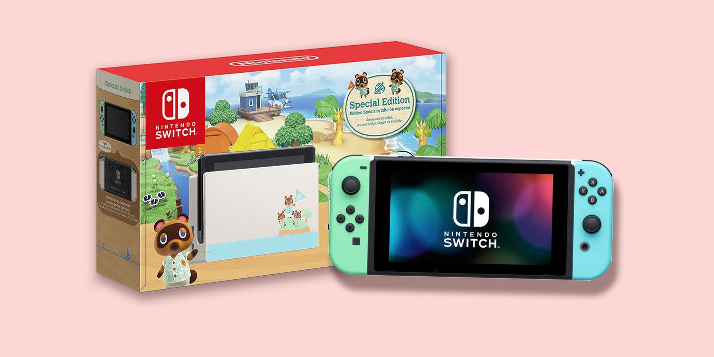 nintendo restocking animal crossing switch