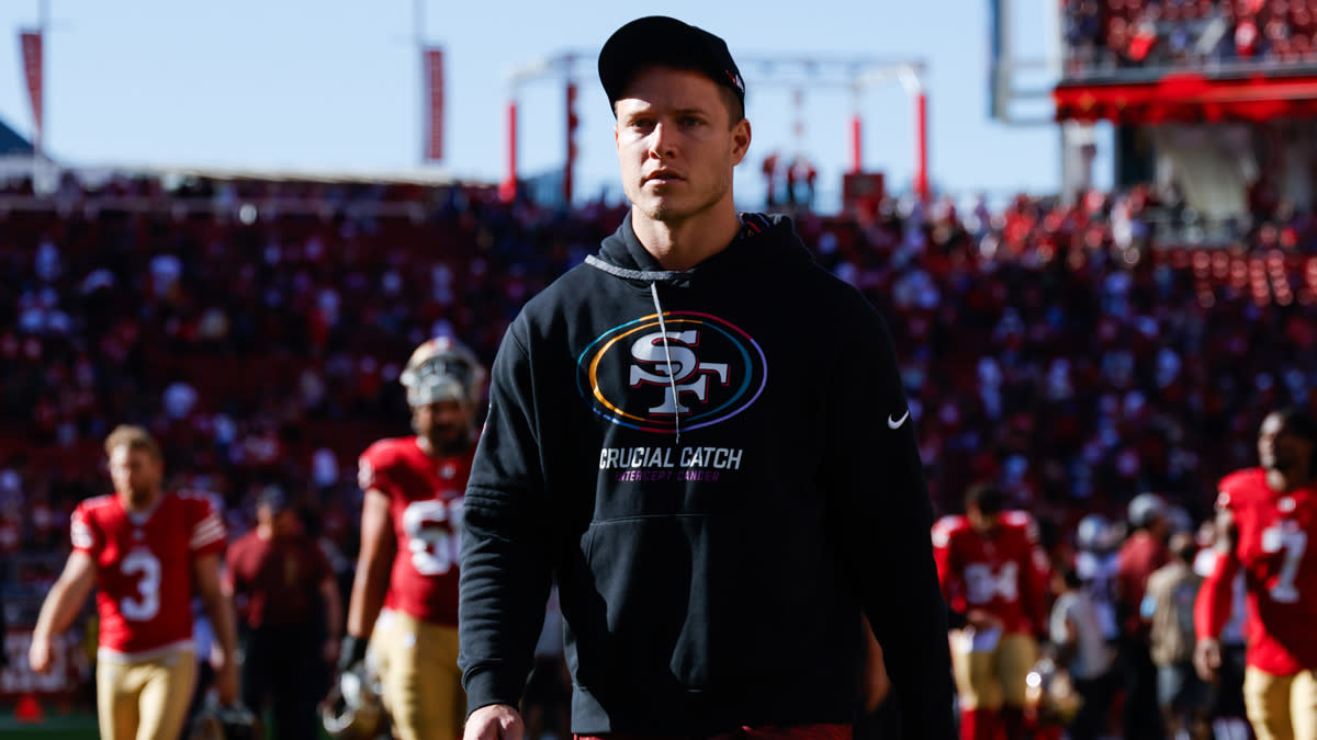 49ers coach Shanahan confirms CMC has tendinitis in both Achilles