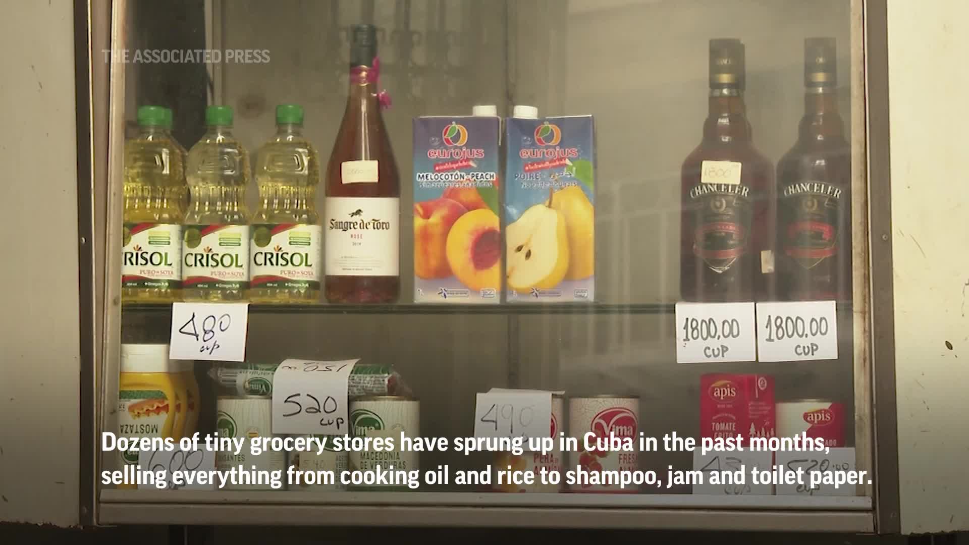 Cuban private grocery stores thrive but only a few people can