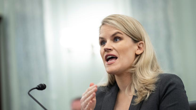 Former Facebook employee and whistleblower Frances Haugen testifies during a Senate Committee on Commerce, Science, and Transportation hearing entitled 'Protecting Kids Online: Testimony from a Facebook Whistleblower' on Capitol Hill, in Washington, U.S., October 5, 2021.  Drew Angerer/Pool via REUTERS