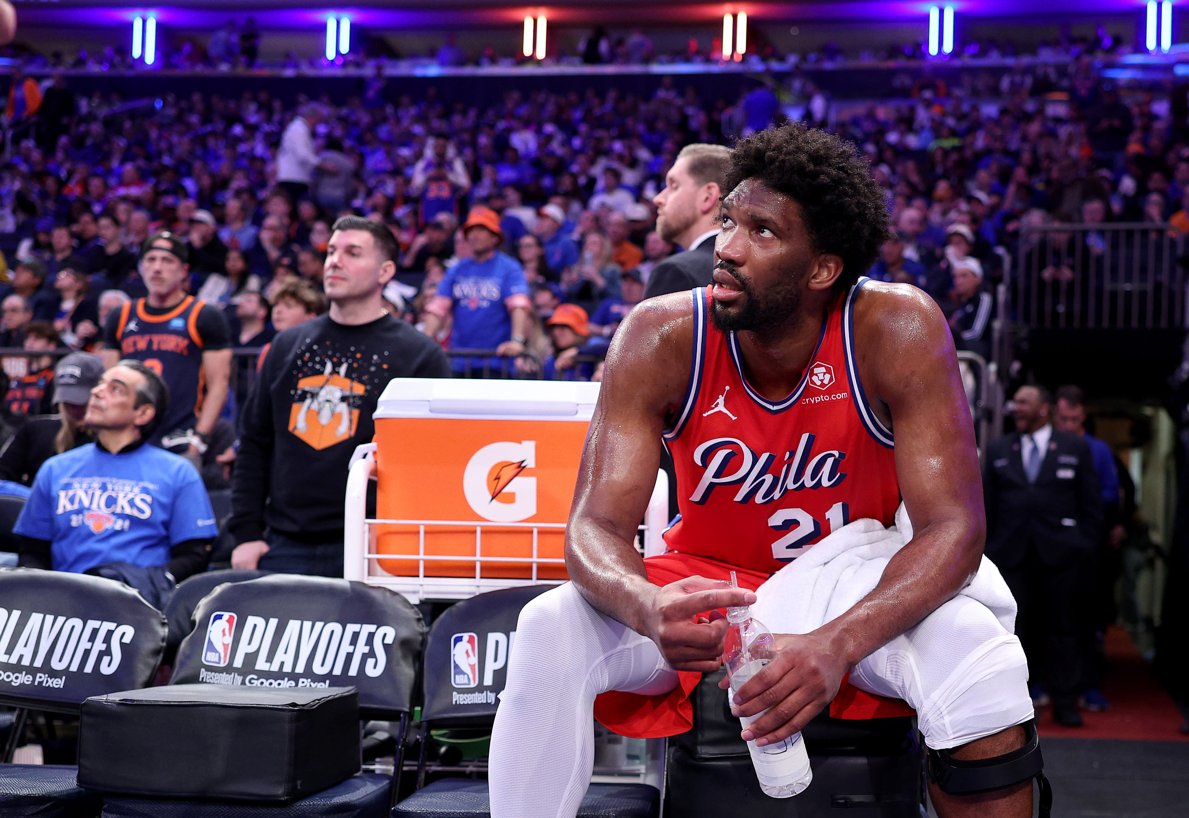 Joel Embiid showed how badly the Sixers need him on the floor to have a shot against the Knicks