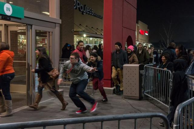 Black Friday shoppers.