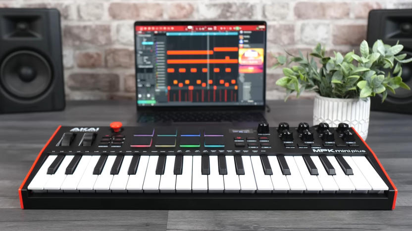 Akai MPK Mini Plus MIDI controller