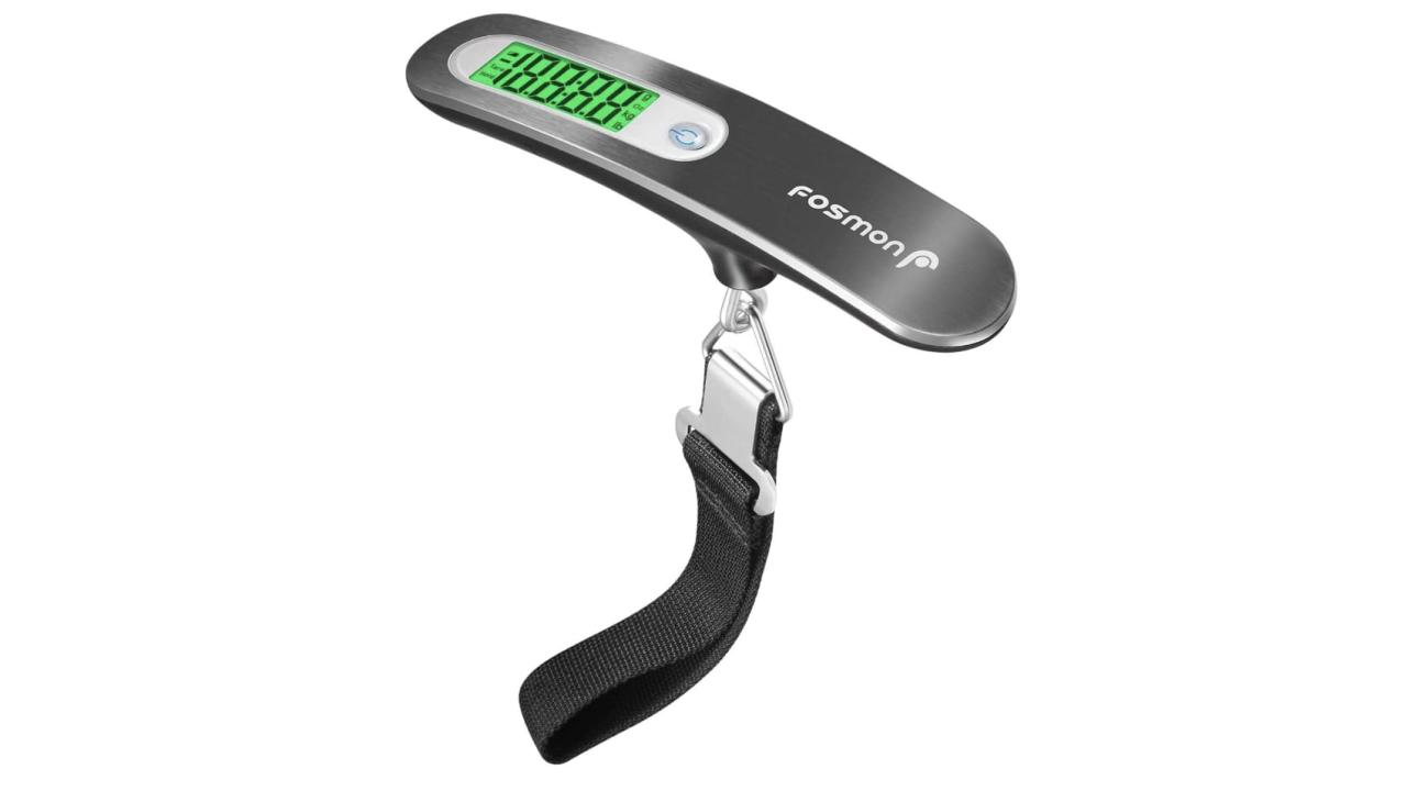 Portable Travel LCD Digital Hanging Luggage Scale Electronic Weight 11