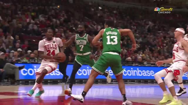 Javonte Green with a dunk vs the Boston Celtics