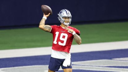 Yahoo Sports - Dallas Cowboys coach Mike McCarthy praised quarterback Trey Lance, saying he's close to mastering the team's offense. Lance did not play last