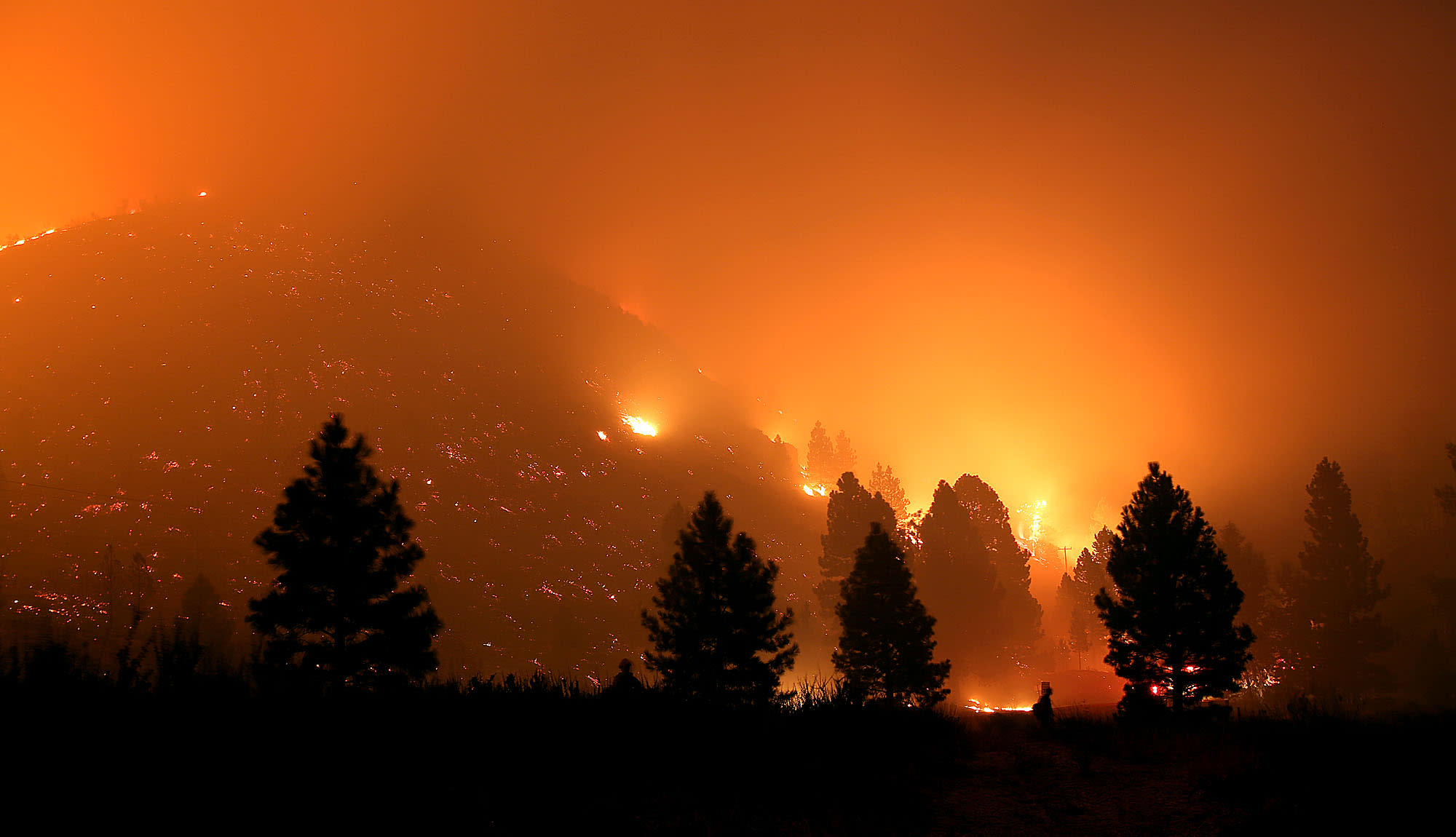 Wildfire In Idaho 0606