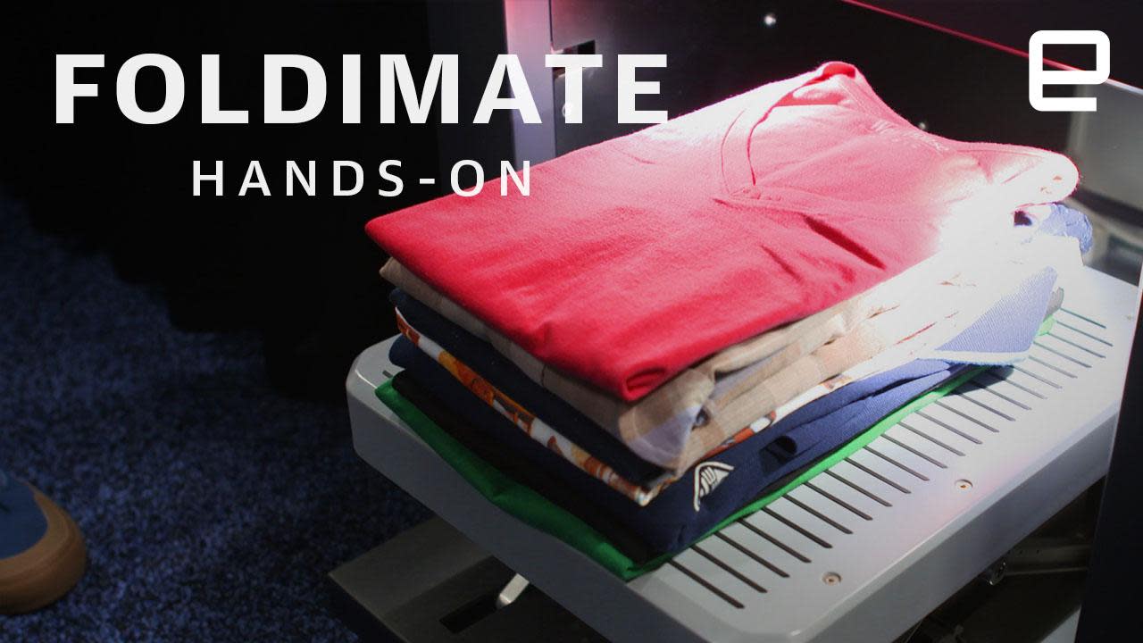FoldiMate Hands-On: The Laundry Folding Robot